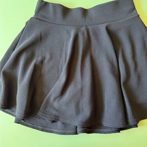 Elegant Black Mini Skirt